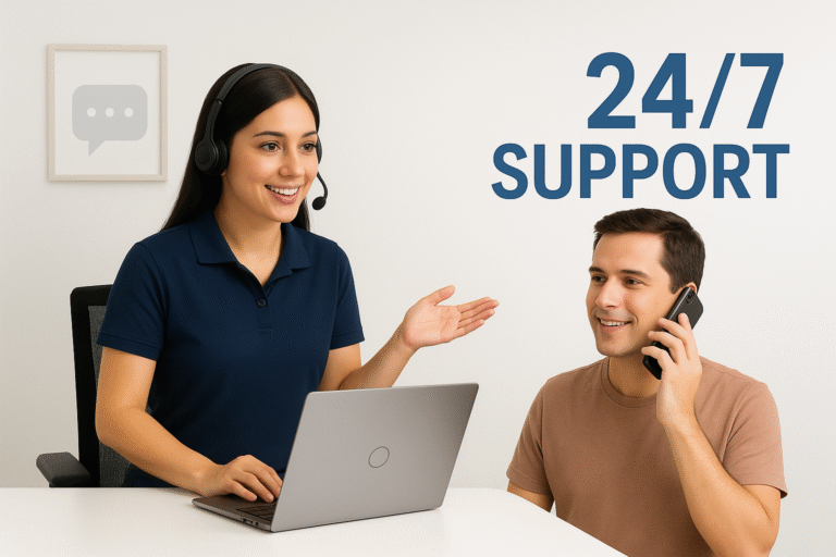 24/7 Support from Care Health Team